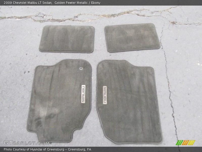 Golden Pewter Metallic / Ebony 2009 Chevrolet Malibu LT Sedan