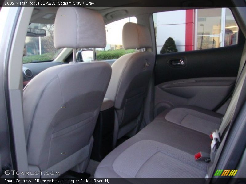 Gotham Gray / Gray 2009 Nissan Rogue SL AWD