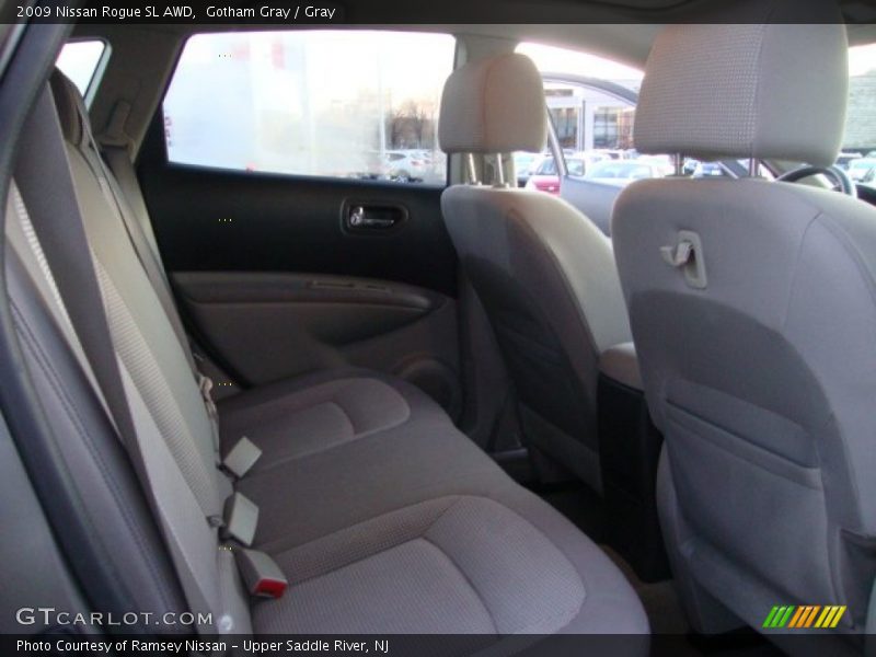Gotham Gray / Gray 2009 Nissan Rogue SL AWD