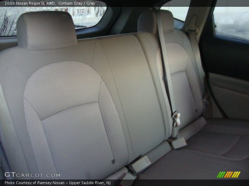 Gotham Gray / Gray 2009 Nissan Rogue SL AWD