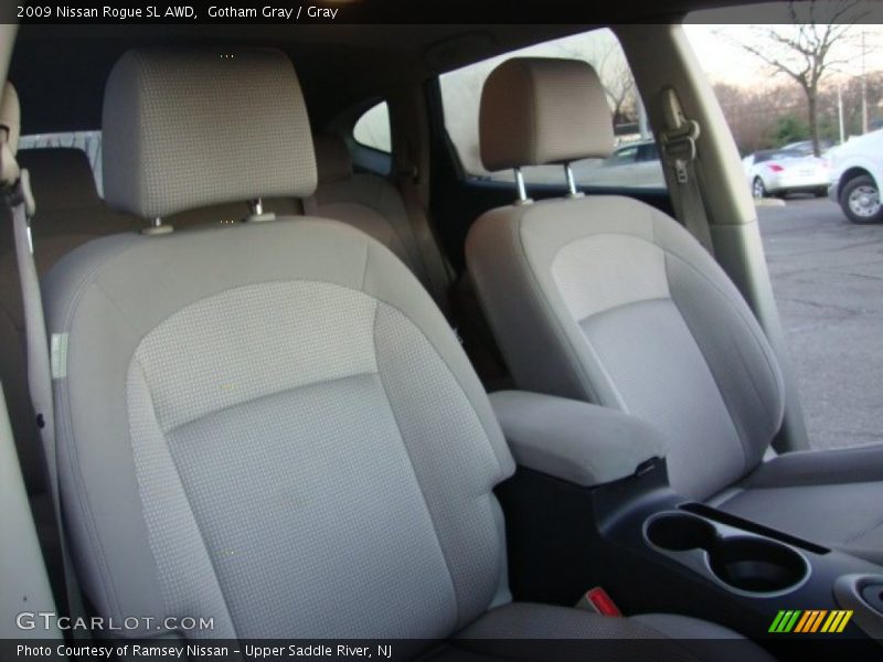 Gotham Gray / Gray 2009 Nissan Rogue SL AWD