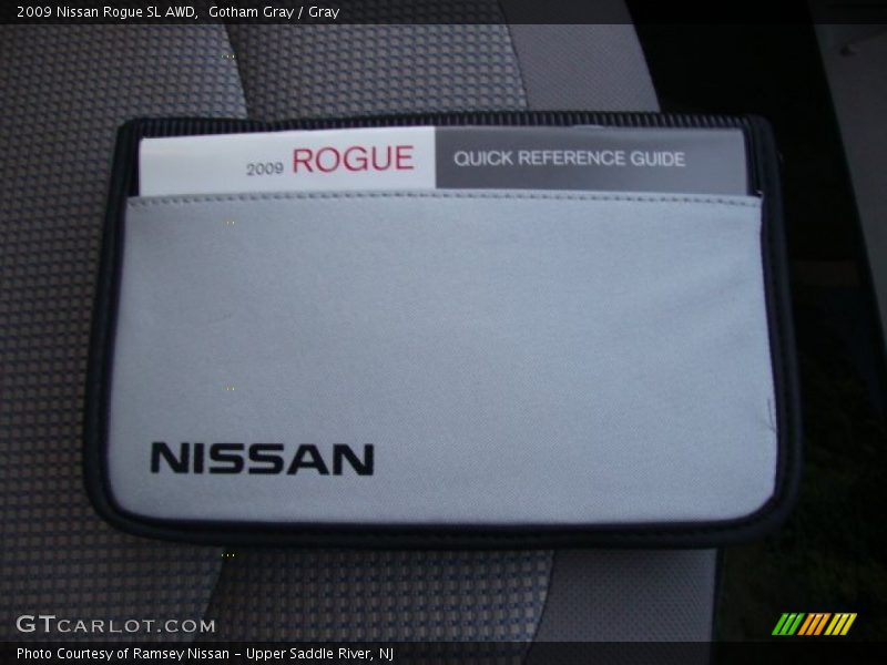 Gotham Gray / Gray 2009 Nissan Rogue SL AWD