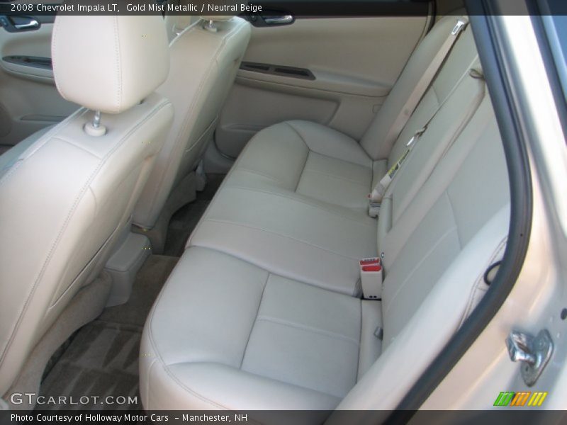 Gold Mist Metallic / Neutral Beige 2008 Chevrolet Impala LT