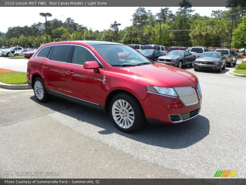 Red Candy Metallic / Light Stone 2010 Lincoln MKT FWD