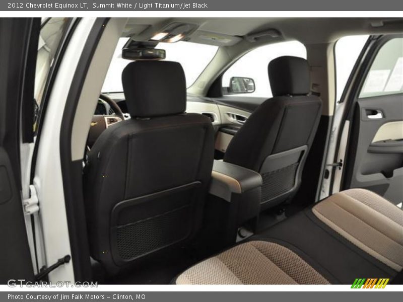 Summit White / Light Titanium/Jet Black 2012 Chevrolet Equinox LT