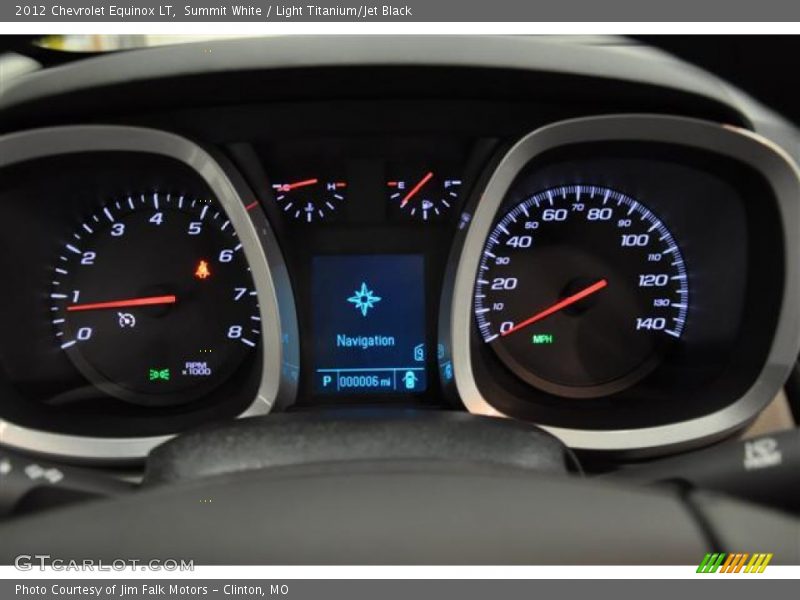  2012 Equinox LT LT Gauges