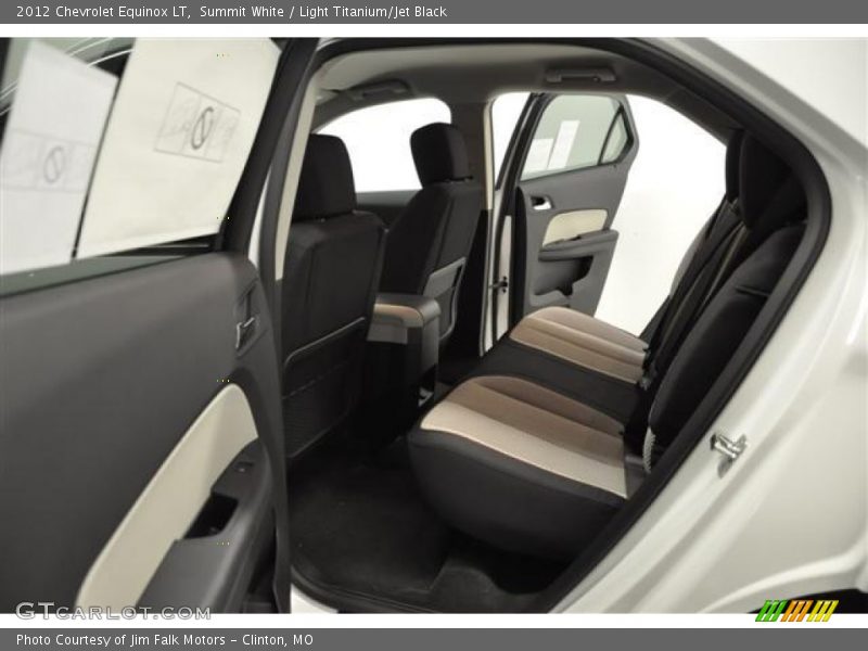 Summit White / Light Titanium/Jet Black 2012 Chevrolet Equinox LT