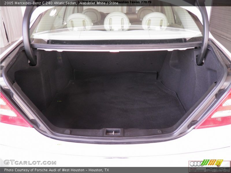 Alabaster White / Stone 2005 Mercedes-Benz C 240 4Matic Sedan