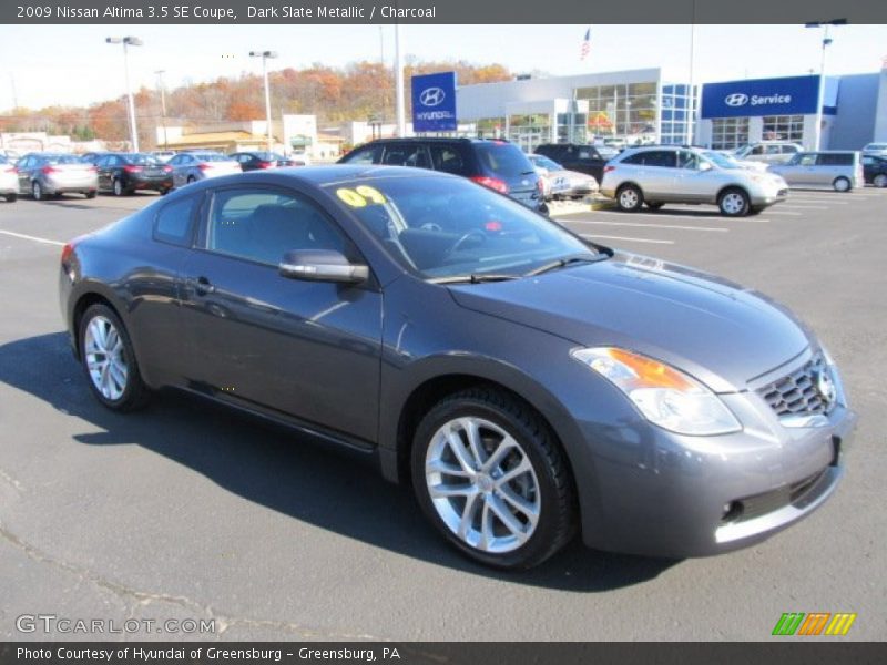 Dark Slate Metallic / Charcoal 2009 Nissan Altima 3.5 SE Coupe