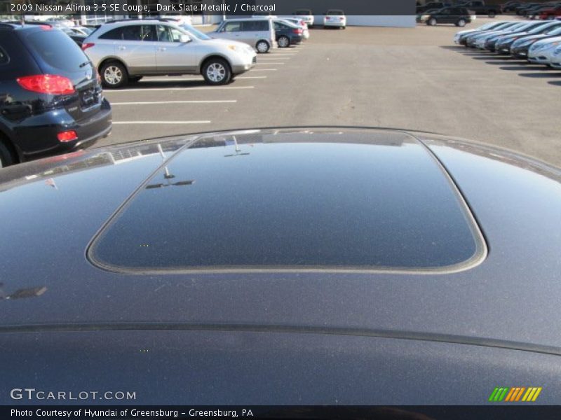 Dark Slate Metallic / Charcoal 2009 Nissan Altima 3.5 SE Coupe