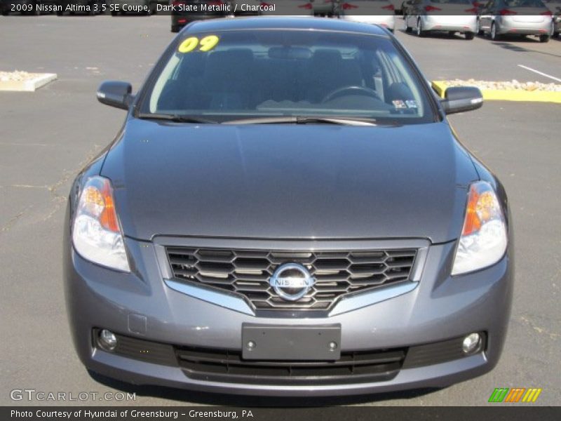 Dark Slate Metallic / Charcoal 2009 Nissan Altima 3.5 SE Coupe