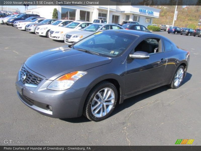 Dark Slate Metallic / Charcoal 2009 Nissan Altima 3.5 SE Coupe