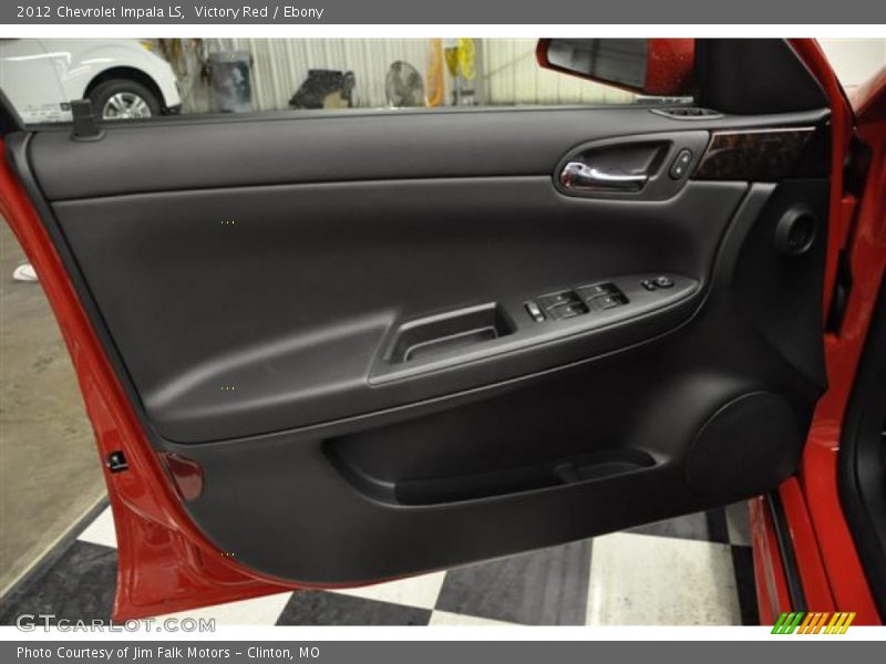 Victory Red / Ebony 2012 Chevrolet Impala LS