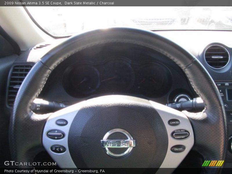 Dark Slate Metallic / Charcoal 2009 Nissan Altima 3.5 SE Coupe