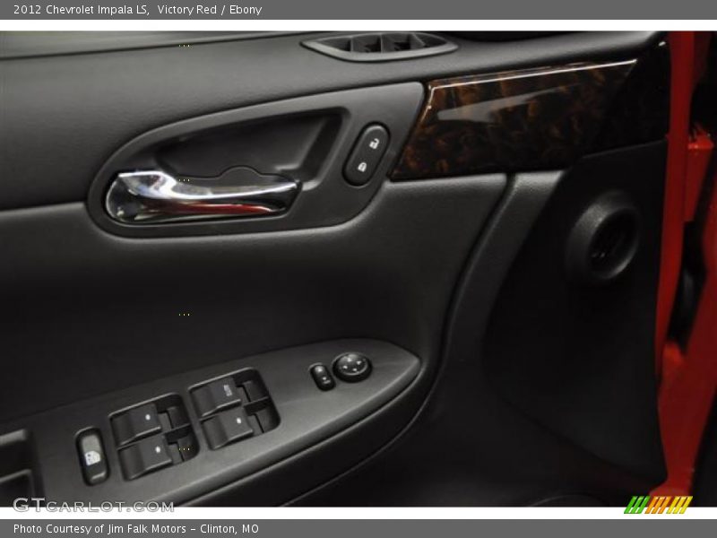 Victory Red / Ebony 2012 Chevrolet Impala LS