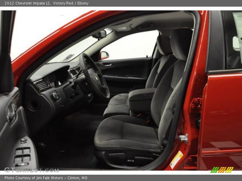 Victory Red / Ebony 2012 Chevrolet Impala LS