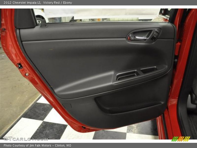 Victory Red / Ebony 2012 Chevrolet Impala LS