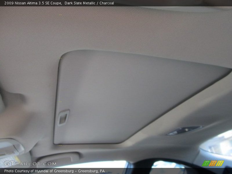 Dark Slate Metallic / Charcoal 2009 Nissan Altima 3.5 SE Coupe