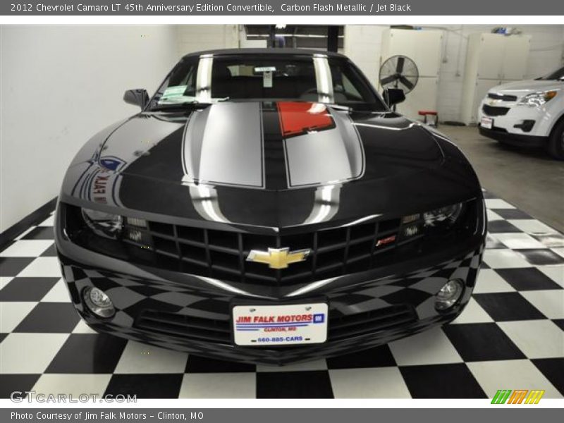 Carbon Flash Metallic / Jet Black 2012 Chevrolet Camaro LT 45th Anniversary Edition Convertible