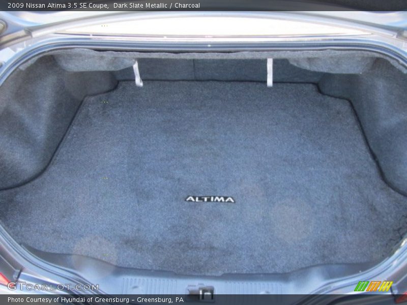 Dark Slate Metallic / Charcoal 2009 Nissan Altima 3.5 SE Coupe