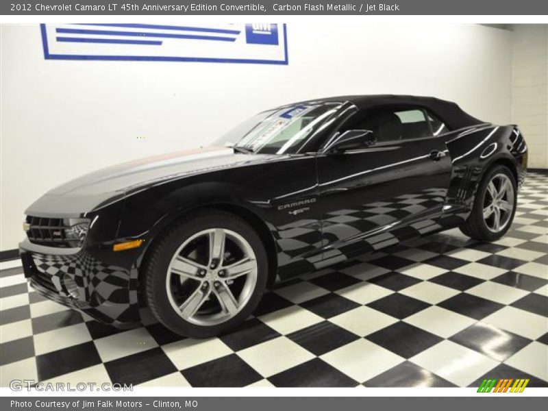 Carbon Flash Metallic / Jet Black 2012 Chevrolet Camaro LT 45th Anniversary Edition Convertible