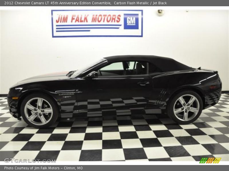 Carbon Flash Metallic / Jet Black 2012 Chevrolet Camaro LT 45th Anniversary Edition Convertible