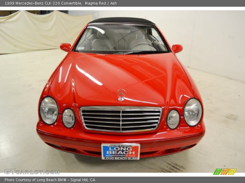 Magma Red / Ash 1999 Mercedes-Benz CLK 320 Convertible