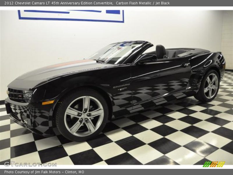 Carbon Flash Metallic / Jet Black 2012 Chevrolet Camaro LT 45th Anniversary Edition Convertible