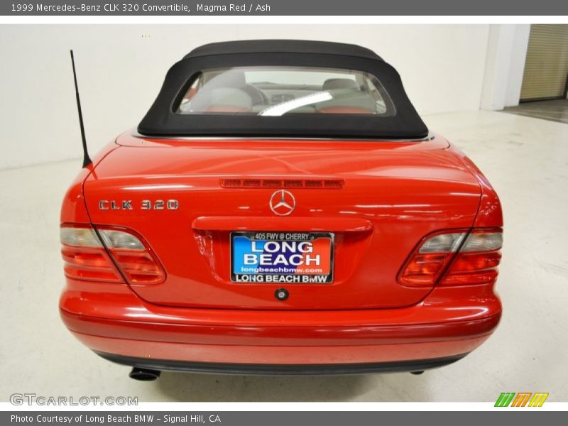 Magma Red / Ash 1999 Mercedes-Benz CLK 320 Convertible