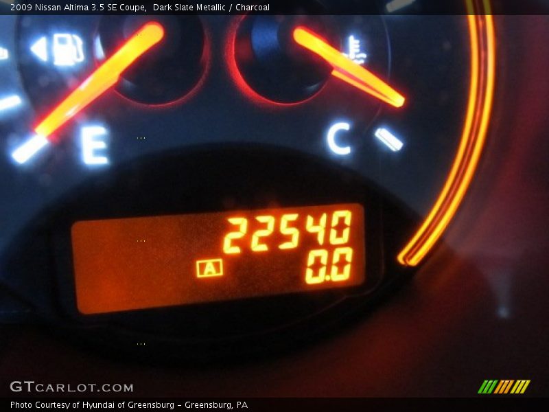 Dark Slate Metallic / Charcoal 2009 Nissan Altima 3.5 SE Coupe