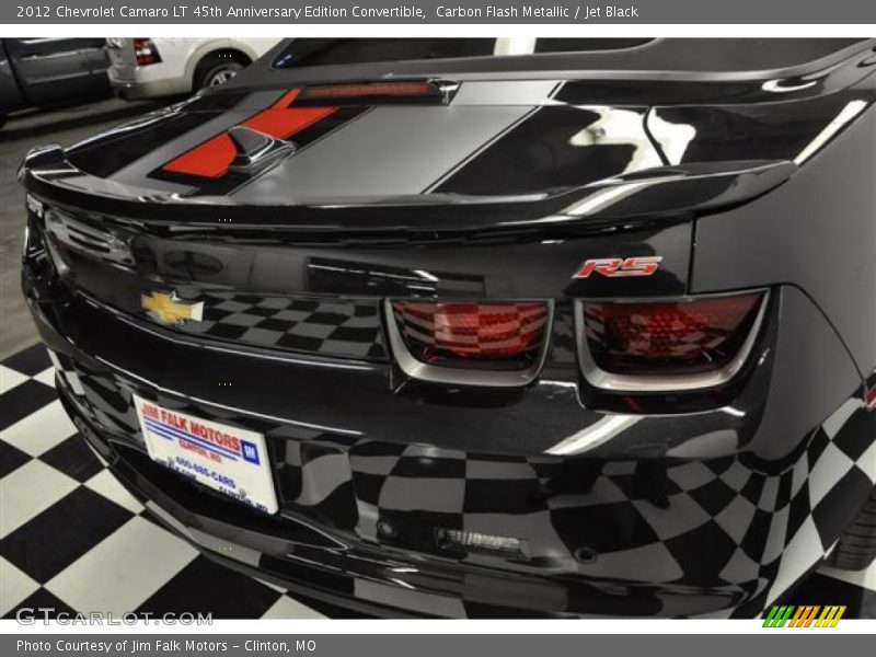 Carbon Flash Metallic / Jet Black 2012 Chevrolet Camaro LT 45th Anniversary Edition Convertible
