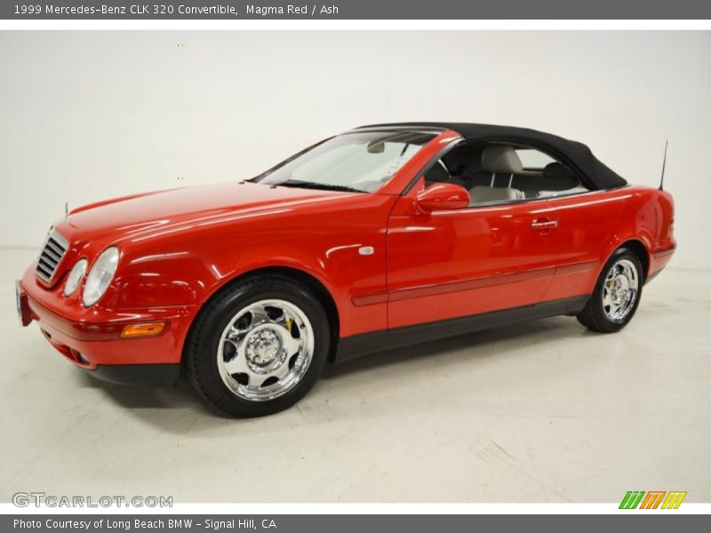 Magma Red / Ash 1999 Mercedes-Benz CLK 320 Convertible