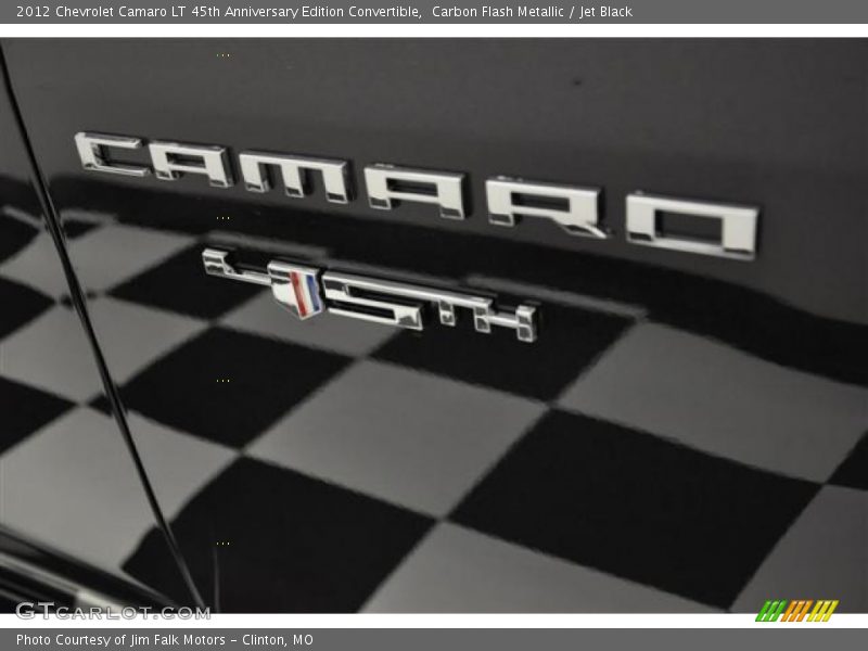  2012 Camaro LT 45th Anniversary Edition Convertible Logo