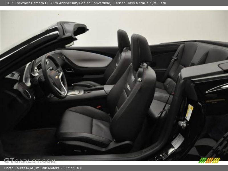 2012 Camaro LT 45th Anniversary Edition Convertible Jet Black Interior