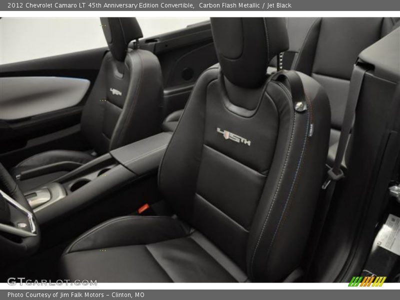 2012 Camaro LT 45th Anniversary Edition Convertible Jet Black Interior