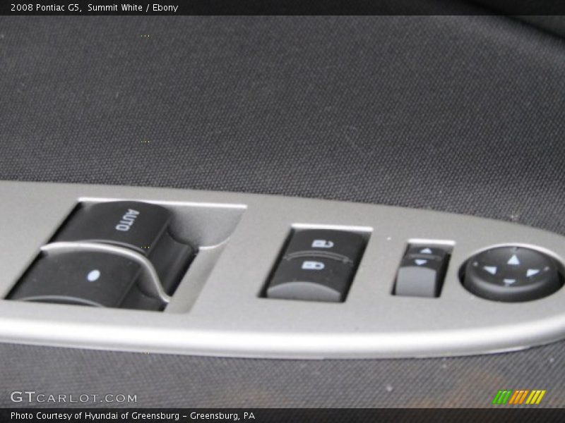 Summit White / Ebony 2008 Pontiac G5