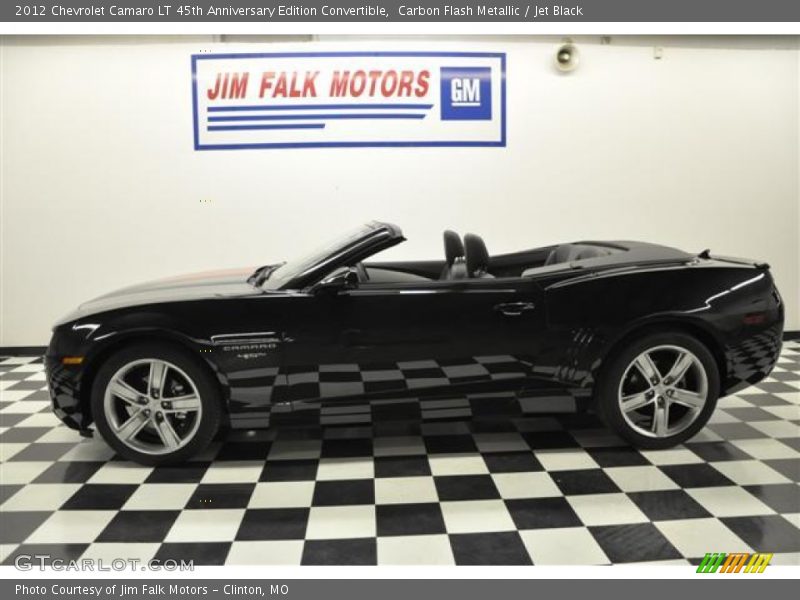 Carbon Flash Metallic / Jet Black 2012 Chevrolet Camaro LT 45th Anniversary Edition Convertible