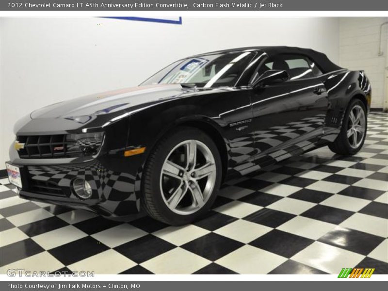 Carbon Flash Metallic / Jet Black 2012 Chevrolet Camaro LT 45th Anniversary Edition Convertible