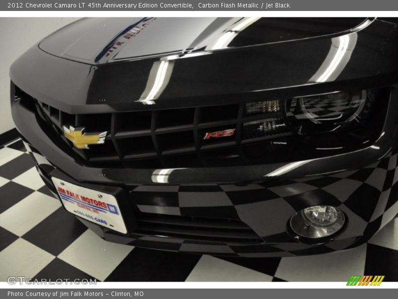 Carbon Flash Metallic / Jet Black 2012 Chevrolet Camaro LT 45th Anniversary Edition Convertible