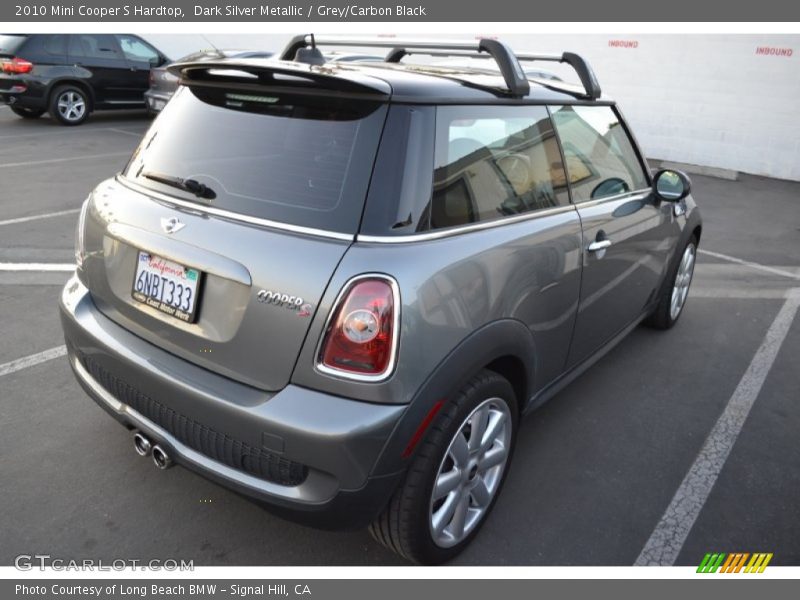 Dark Silver Metallic / Grey/Carbon Black 2010 Mini Cooper S Hardtop