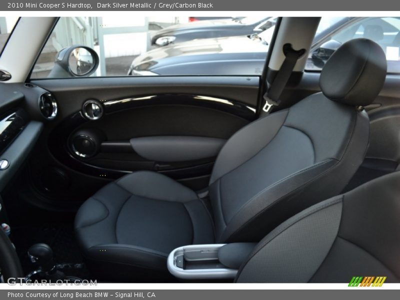 Dark Silver Metallic / Grey/Carbon Black 2010 Mini Cooper S Hardtop