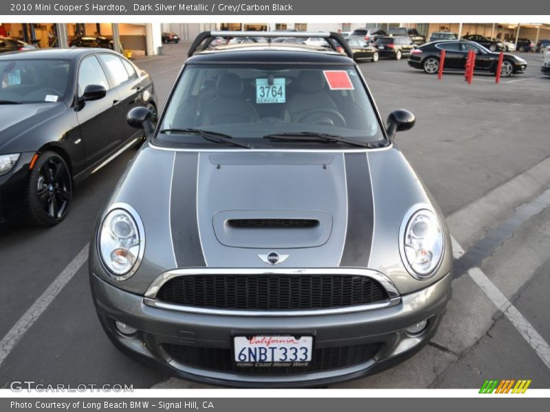 Dark Silver Metallic / Grey/Carbon Black 2010 Mini Cooper S Hardtop