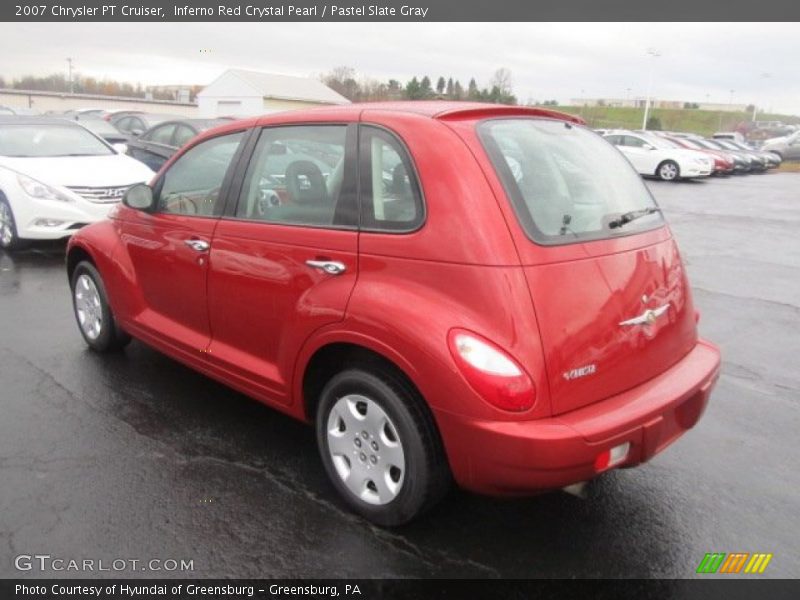 Inferno Red Crystal Pearl / Pastel Slate Gray 2007 Chrysler PT Cruiser