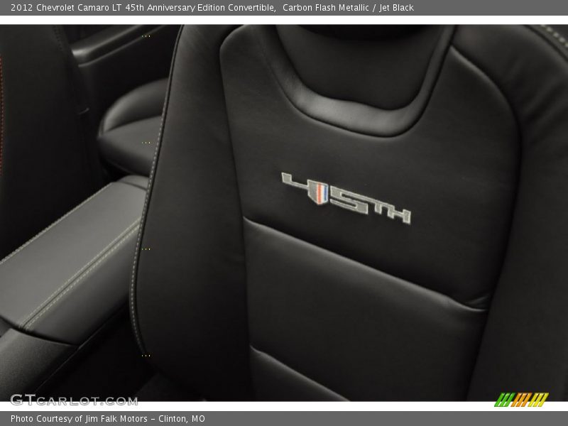 Carbon Flash Metallic / Jet Black 2012 Chevrolet Camaro LT 45th Anniversary Edition Convertible