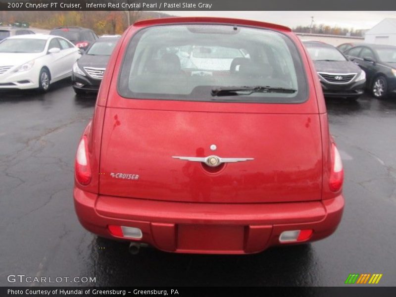 Inferno Red Crystal Pearl / Pastel Slate Gray 2007 Chrysler PT Cruiser