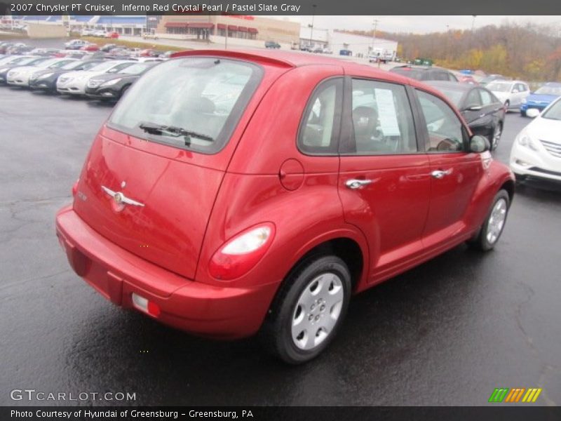 Inferno Red Crystal Pearl / Pastel Slate Gray 2007 Chrysler PT Cruiser