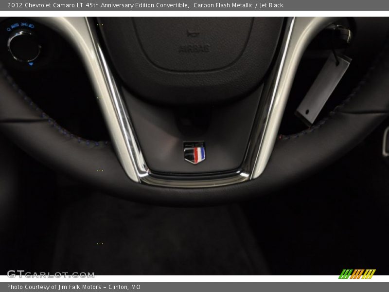Carbon Flash Metallic / Jet Black 2012 Chevrolet Camaro LT 45th Anniversary Edition Convertible