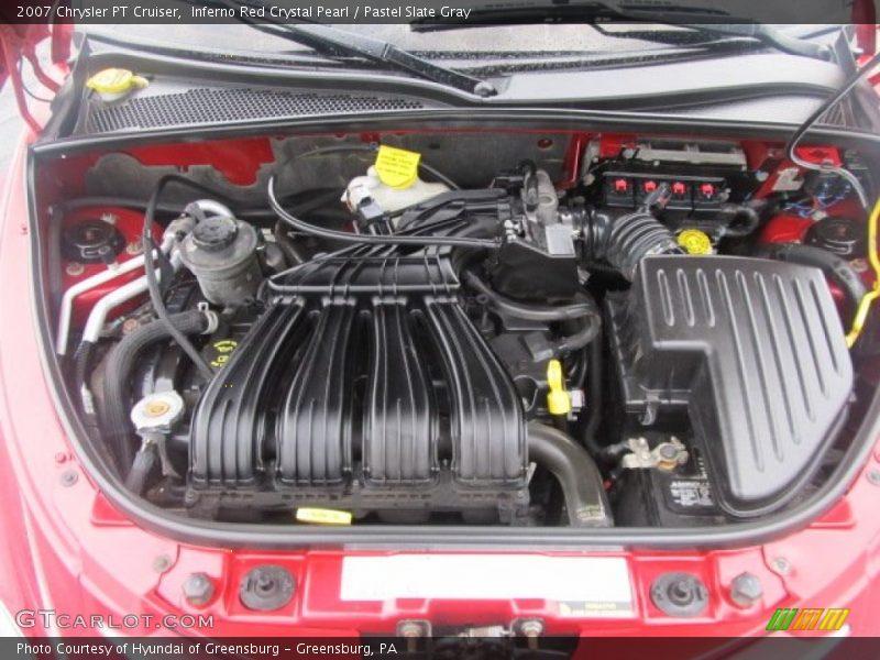 Inferno Red Crystal Pearl / Pastel Slate Gray 2007 Chrysler PT Cruiser