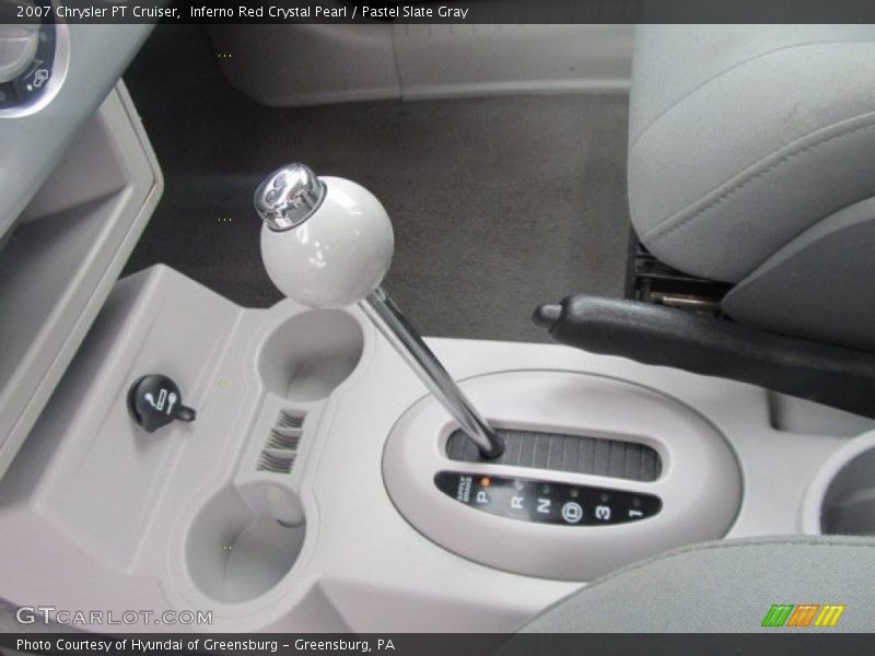 Inferno Red Crystal Pearl / Pastel Slate Gray 2007 Chrysler PT Cruiser
