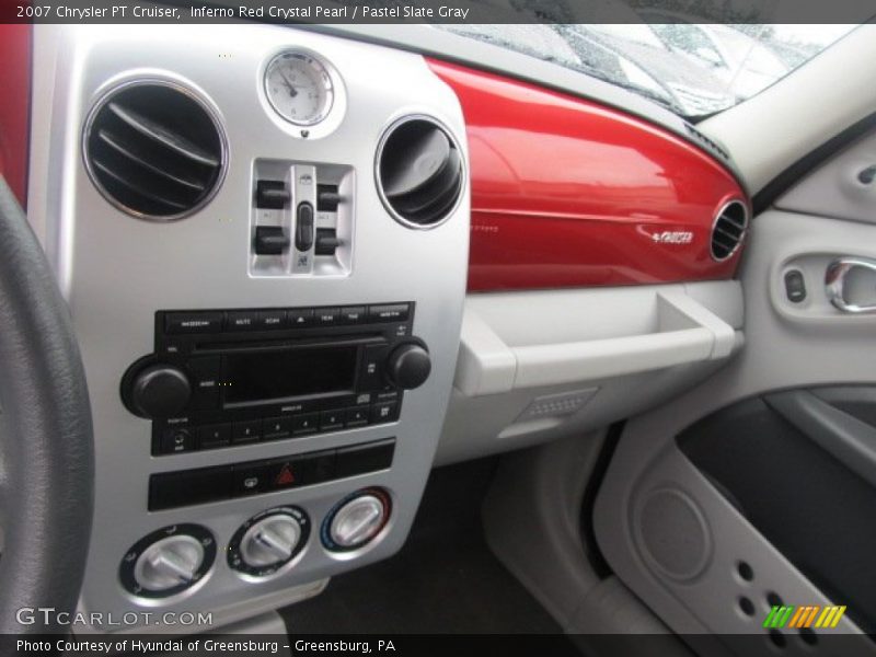Inferno Red Crystal Pearl / Pastel Slate Gray 2007 Chrysler PT Cruiser